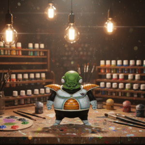 Dragon Ball Guldo Fanart STLFile 3DPrint