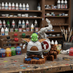 Dragon Ball Guldo Diorama Fanart STLFile 3DPrint