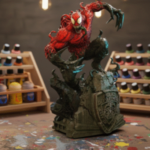 Marvel Toxin Fanart STLFile 3DPrint