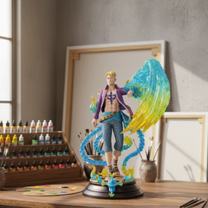 One Piece Marco Phoenix Fanart STLFile 3DPrint